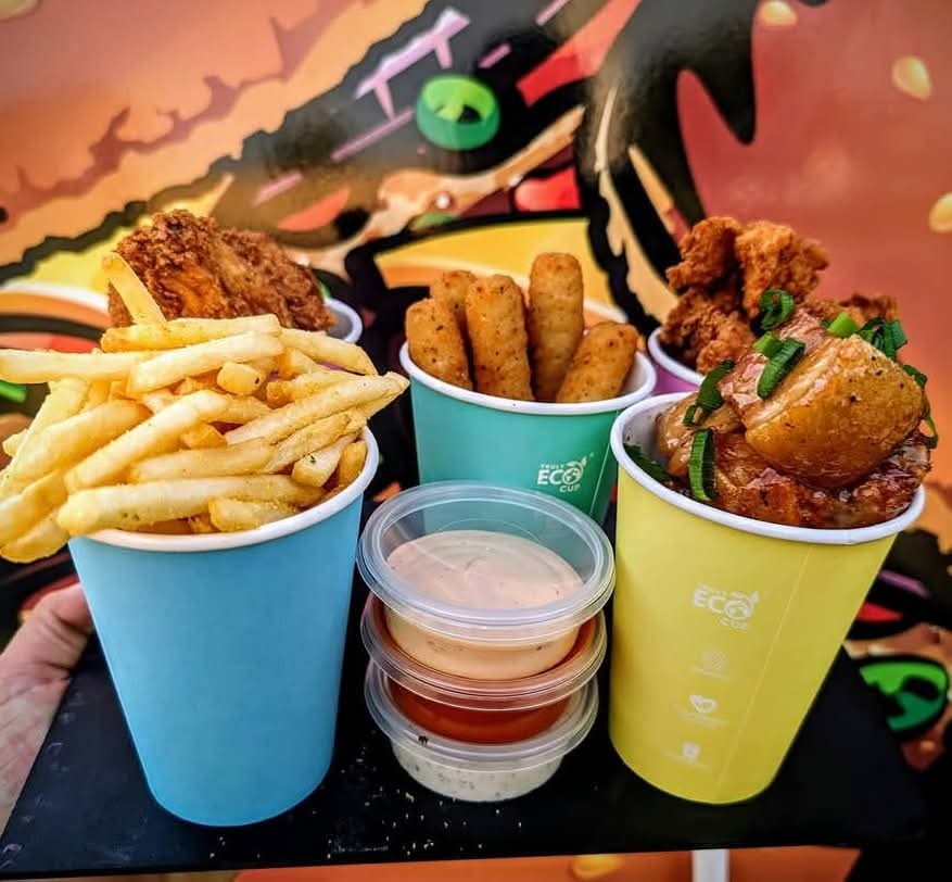 Small bites — mozzarella sticks, nuggets, pork belly bites